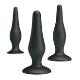 Pretty Love Beginners Mini Silicone Anal Plug Kit Butt Plugs